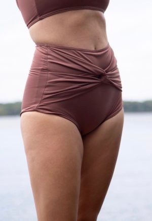 Twist High-Waisted Bottoms