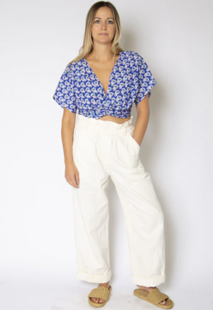 Dark Blue Floral