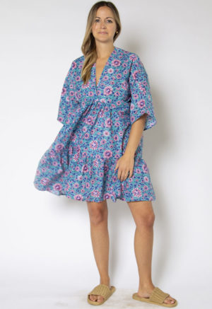 Teal Floral