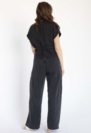 Double V Wrap Top