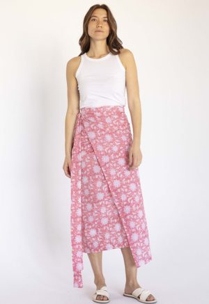 Pink White Floral